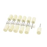 uxcell フェルトボブ　10mm ヘッド 2.3mm シャンク　研磨 ポイント羊毛 フェルト バリ　12 で 1