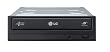 LG GSA-H55N DVD Brenner, bulk, 20x schreiben, mit Secure Disk Funktion schwarz