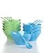 Martha Stewart Collection Ice Cream Bowls, Figural 8 Piece Set WHITE