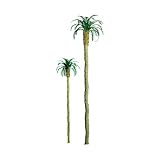 JTT Professional Series Palm Trees 2" Z/N Scale - 6 Pack
