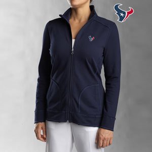 Houston Texans Womens Ravenna Full Zip Jacket - Medium