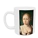 Juana or Joanna of Castile, called `The Mad' (1479-1555) daughter of Ferdinand II of Aragon (1452-1516) and Isabella of Castile (1451-1504), 1500 (panel) by Juan de Flandes - Mug - Standard Size