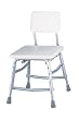 `Bath Bench w/Dual Frame Brace Extra H/D w/Back