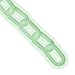 Glow in the Dark Plastic Chain, 100 ft