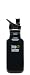 Klean Kanteen Stainless Steel 18 Ounce Water Bottle with 2.0 Sports Cap, Black Eclipse