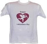 VALENTINE - Happy Valentines Day - White T-shirt