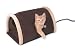 Pet Supplies : K&H Heated Kitty Camper with Indoor/Outdoor Heated Pad - 14" x 20"