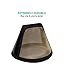 Think Crucial Replacement Filter Compatible with Ninja Coffee Filter, Fits Ninja Coffee Bar Systems Model, Washable and Reusable - Bulk (1 Pack)