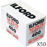 Ilford XP-2 Super Sharp, Fine Grain, Black and White Professional Film ISO 400, 35mm, 36 Exposures, ProPack (50)