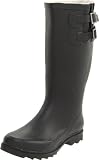 Chooka Women's Signature Solid Dual Buckle Rain Boot