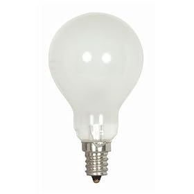 40 Watt A15 Incandescent Light Bulb Intermediate Base (E17 Base) Frosted Replacement... by Satco