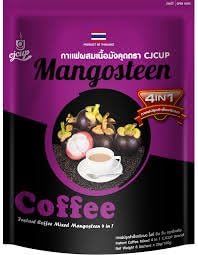 Mangosteen Coffee Instant Coffee Mixed 4 in 1 with Mangosteen Healthy Coffee 160g. ( Pack of 2 )