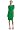 Jones New York Women's Matte Jersey Side Rouched Dress, Grass, 10