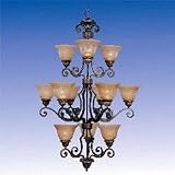 11238 - Maxim Lighting - SYMPHONY 12 LT CHANDELIER