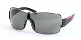 PRADA SPS 5OES 5AV1A1 GUNMETAL GRAY SUNGLASSES