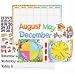 Trend T8302 Monthly Calendar (With Cling) Bulletin Board Set, 17 x22