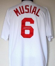 Stan Musial St. Louis Cardinals Autographed MLB Baseball Jersey (White)