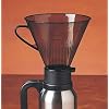 RSVP Maunual Drip Coffee Filter Cone for Carafes or Thermos