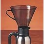 RSVP Maunual Drip Coffee Filter Cone for Carafes or Thermos