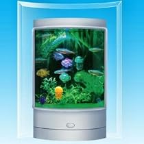 Frame Aquarium - Fill with Water - Lights UP - Moving Fish 9.5