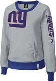 New York Giants Ladies Reebok Overtone Crew Sweatshirt - S