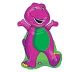 Barney Shaped 34 Mylar Balloon