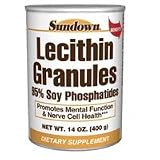 Sundown Soy Lecithin Granules Dietary Supplement - 14 Oz