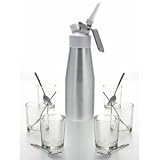 COFFRET GOURMAND SIPHON CUISINE + 6 VERRINES + 6 CUILLERES + 10 CARTOUCHES DE GAZpar G�n�rique