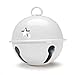 Darice Jingle Bell White with Star Cutouts 2.75 inches (6-Pack) 10559-10