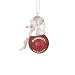 Wisconsin Badgers NCAA Acrylic Basketball Snowman Ornament (2.50)