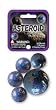 Mega Marbles - ASTEROID Marbles Net (1 Shooter Marble, 24 Player Marbles & 2 Display Rings)