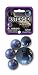 Mega Marbles - ASTEROID Marbles Net (1 Shooter Marble, 24 Player Marbles & 2 Display Rings)