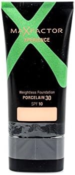 3 x Max Factor Xperience SPF10 Weightless Foundation 30ml - 30 Porcelain
