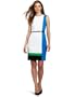 Calvin Klein Women's Colorblock Dress