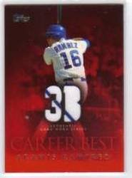 2009 Topps Career Best Relics #AR Aramis Ramirez - Chicago Cubs (Piece of Authentic Game-Worn Jersey) (Baseball Cards)