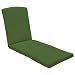 Strathwood St. Thomas Cast Aluminum Chaise Lounge Cushion, Solid Wasabi