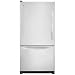 Amana ABL2222FES 22.1 Cu. Ft. Easy Reach Plus Bottom Freezer Refrigerator with Two Humidity-Controlled Crisper Drawers: Stainless Steel/Left Hinge