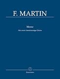 Messe (1922) - F&uuml;r 2 vierstimmige Ch&ouml;re BA 5419 - Frank Martin