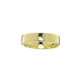 18kt Gold over Sterling Silver Large Band Ring