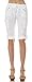 Helium London Womens Stretch Poplin Cargo Capri With Drawstring Waist