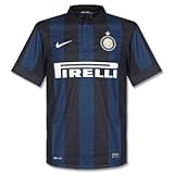 ナイキ 13-14 インテル ホーム レプリカユニフォーム Mネイビー×ブラック×Fホワイト インポートM