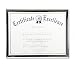 Value U Channel Easel Back Document Frame & Blank Certificate, 8 1/2x11, Silver (DAXN17002N) Category: Frames