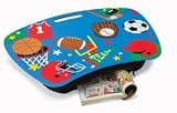 Mixed Sports Theme Lap Desk with Pillow