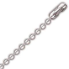 Schmuck-Pur Edelstahl Kugelkette Halskette 45 cm