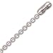 Schmuck-Pur Edelstahl Kugelkette Halskette 45cm / 60cm
