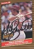 Mike Schmidt, Philadelphia Phillies Autographed Card