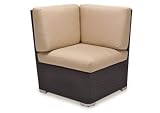 Sectional Corner with Sunbrella Seat & Back Cushions Grade A