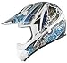 Shark SX1 DAGGER WHITE_BLU LG MOTORCYCLE Off-Road-Helmet