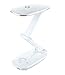 E-joy® Foldable LED Desk Lamp USB Rechargeable Portable Power Bank Table Lamp 21 LED Reading Lamp Study Light