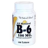 Vitalabs All Natural Vitamin B-6, 100 mg, 100 tablets